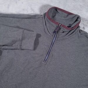 Cotopaxi Shirt Womens Large Grey Stretch Performance Quarter Zip Lozano Pullover